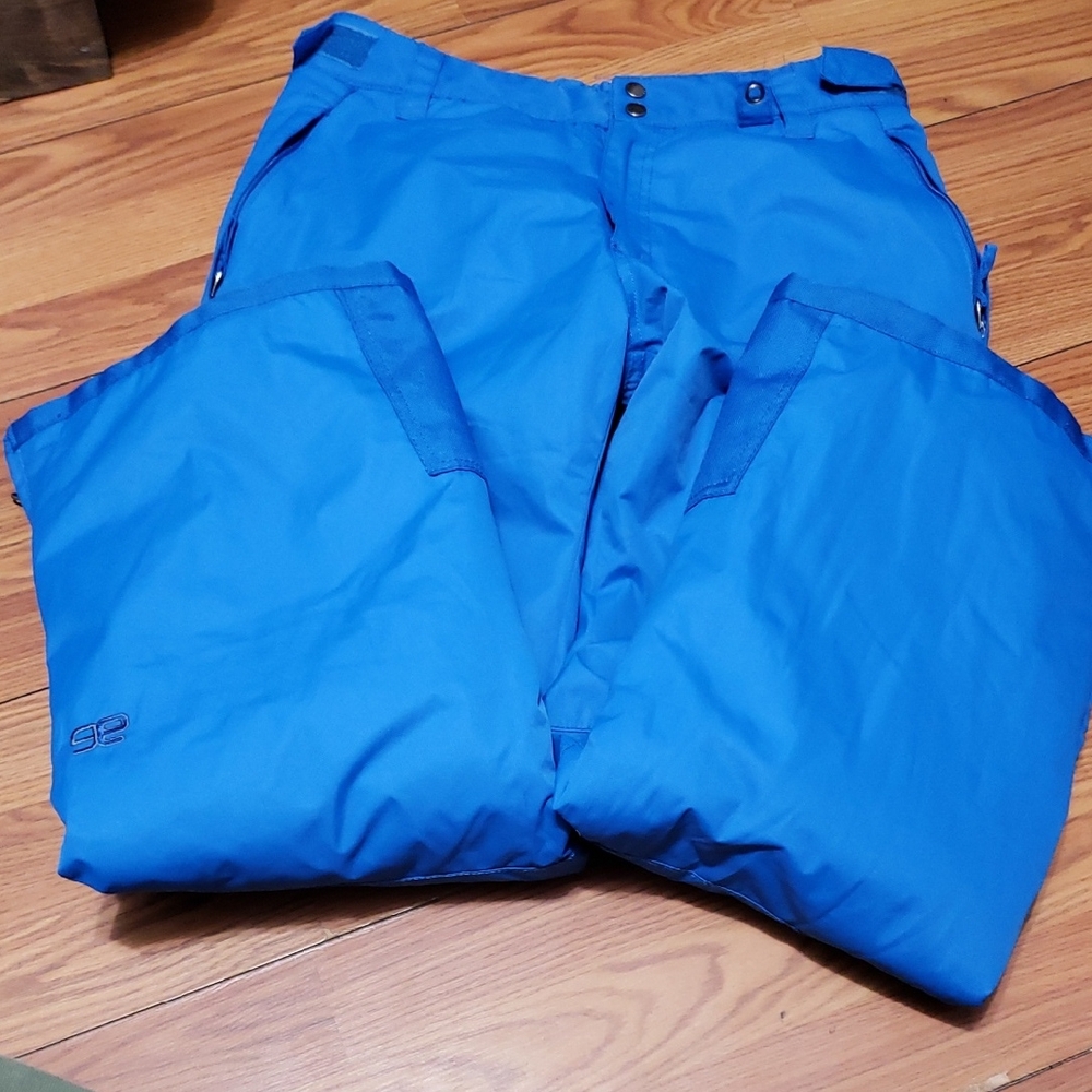 ARCTIX Blue Nylon Cargo Snow Ski Snowboard Vented Pants